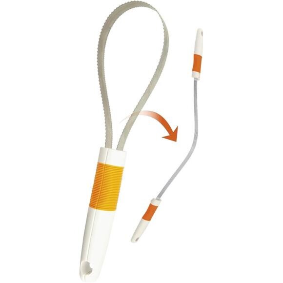 Double Sided Dog Shedding Blade with No-slip Grip - Coarse & Fine Teeth for Long - Picture 8 of 8